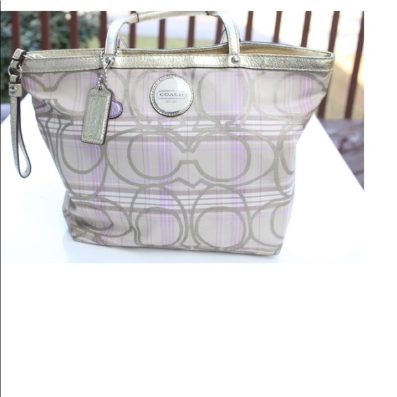 Coach signature logo tote bag - Picture 12 of 16